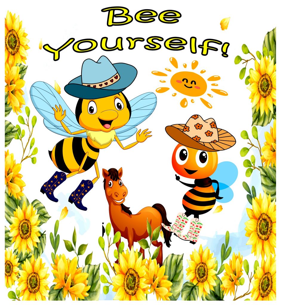 This image has an empty alt attribute; its file name is BEE-YOURSELF-945x1024.jpg